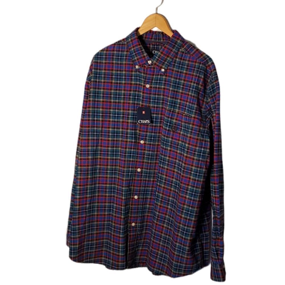 NWT Chaps by Ralph Lauren Classic Oxford Men's XXL